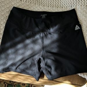 Gently worn Reebok high waist shorts